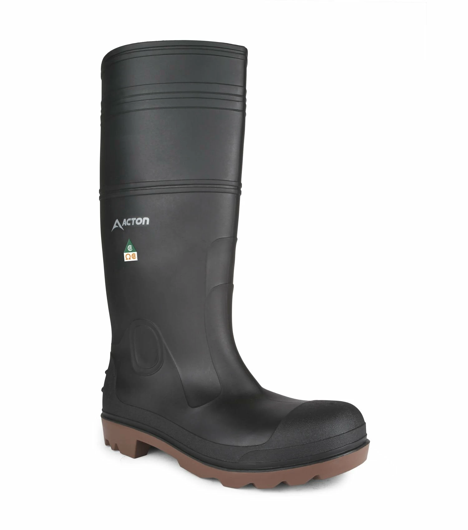 Rubber Work Boots Acton Function CSA ESR Rain Boots | Black | Sizes 4 - 14 3 Rubber Work Boots Acton Function CSA ESR Rain Boots | Black | Sizes 4 - 14