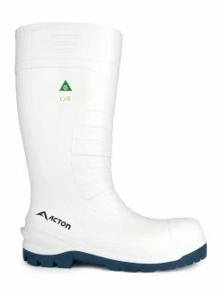 Rubber Work Boots Acton All Terrain Waterproof Lightweight Polyurethane Safety Work Boots | Sizes 3 - 16