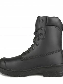 8 Inch Safety Boots Acton Prospect 8" Chemtech Microfiber Vegan Safety Boots | Black | Size 7 To Size 14 9 8 Inch Safety Boots Acton Prospect 8