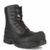 Acton Electric 8" Chemtech Microfiber Vegan Thinsulate Lined Safety Work Boots | Black | Sizes 6 To 14 Winter Safety Boots