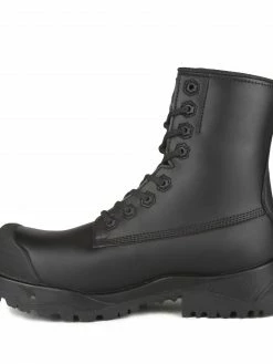 Acton Electric 8" Chemtech Microfiber Vegan Thinsulate Lined Safety Work Boots | Black | Sizes 6 To 14 Winter Safety Boots 9 Acton Electric 8