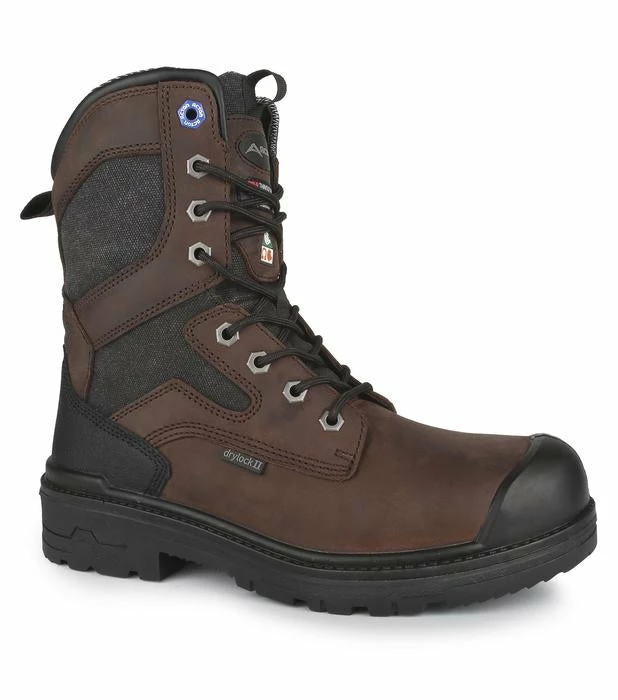 Winter Safety Boots Acton Pro-Ice Winter Work Boots | Brown | Sizes 3 - 15 3 Winter Safety Boots Acton Pro-Ice Winter Work Boots | Brown | Sizes 3 - 15