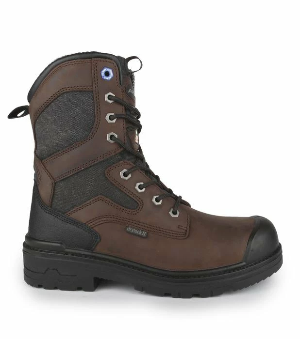 Winter Safety Boots Acton Pro-Ice Winter Work Boots | Brown | Sizes 3 - 15 4 Winter Safety Boots Acton Pro-Ice Winter Work Boots | Brown | Sizes 3 - 15