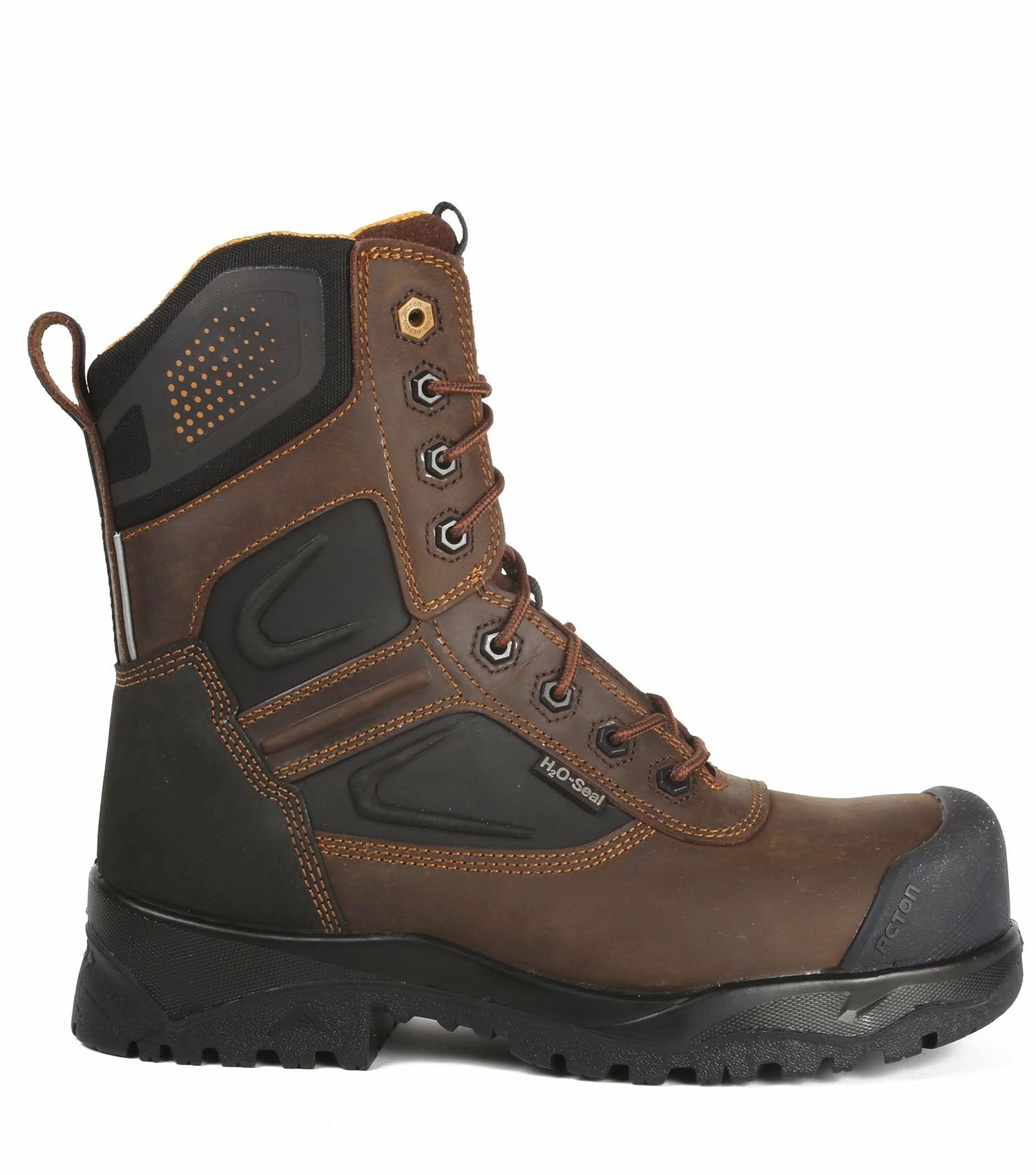Acton Thor 8" Men Work Boots CSA | Brown | Size 7-14 4 Acton Thor 8" Men Work Boots CSA | Brown | Size 7-14