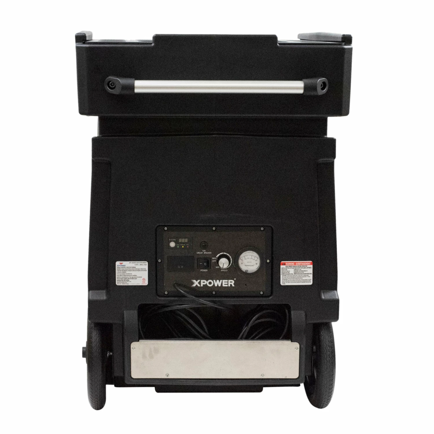 Xpower Canada XPOWER Commercial DC Brushless Motor HEPA Air Filtration System - 2000 CFM - 8.0A - Variable Speed Facility Equipment 9 Xpower Canada XPOWER Commercial DC Brushless Motor HEPA Air Filtration System - 2000 CFM - 8.0A - Variable Speed Facility Equipment