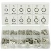 ATD Automotive Supplies Stainless Steel Lock And Flat Washer Assortment - 350 Piece