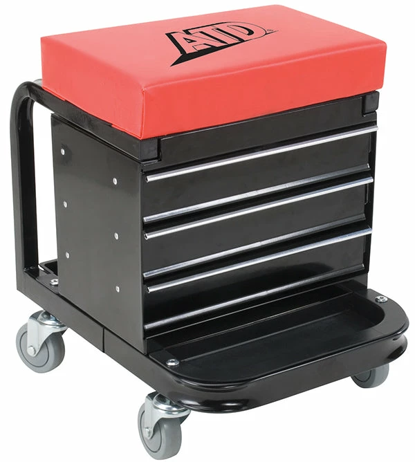 Automotive Equipment ATD Heavy-Duty Toolbox Creeper Seat (450 Lbs Capacity) 3 Automotive Equipment ATD Heavy-Duty Toolbox Creeper Seat (450 Lbs Capacity)