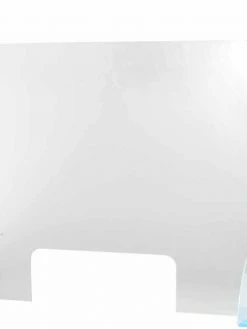 Globe Commercial Products Acrylic Countertop Shield - 32" X 24"