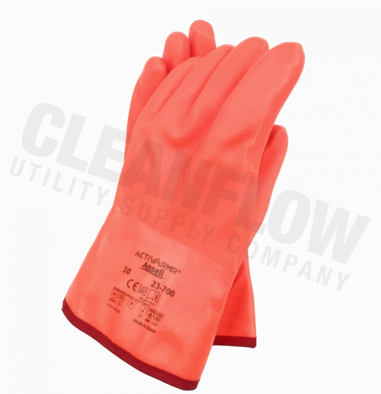 Ansell 23-700 Polar Grip PVC Coated Gloves 5 Ansell 23-700 Polar Grip PVC Coated Gloves