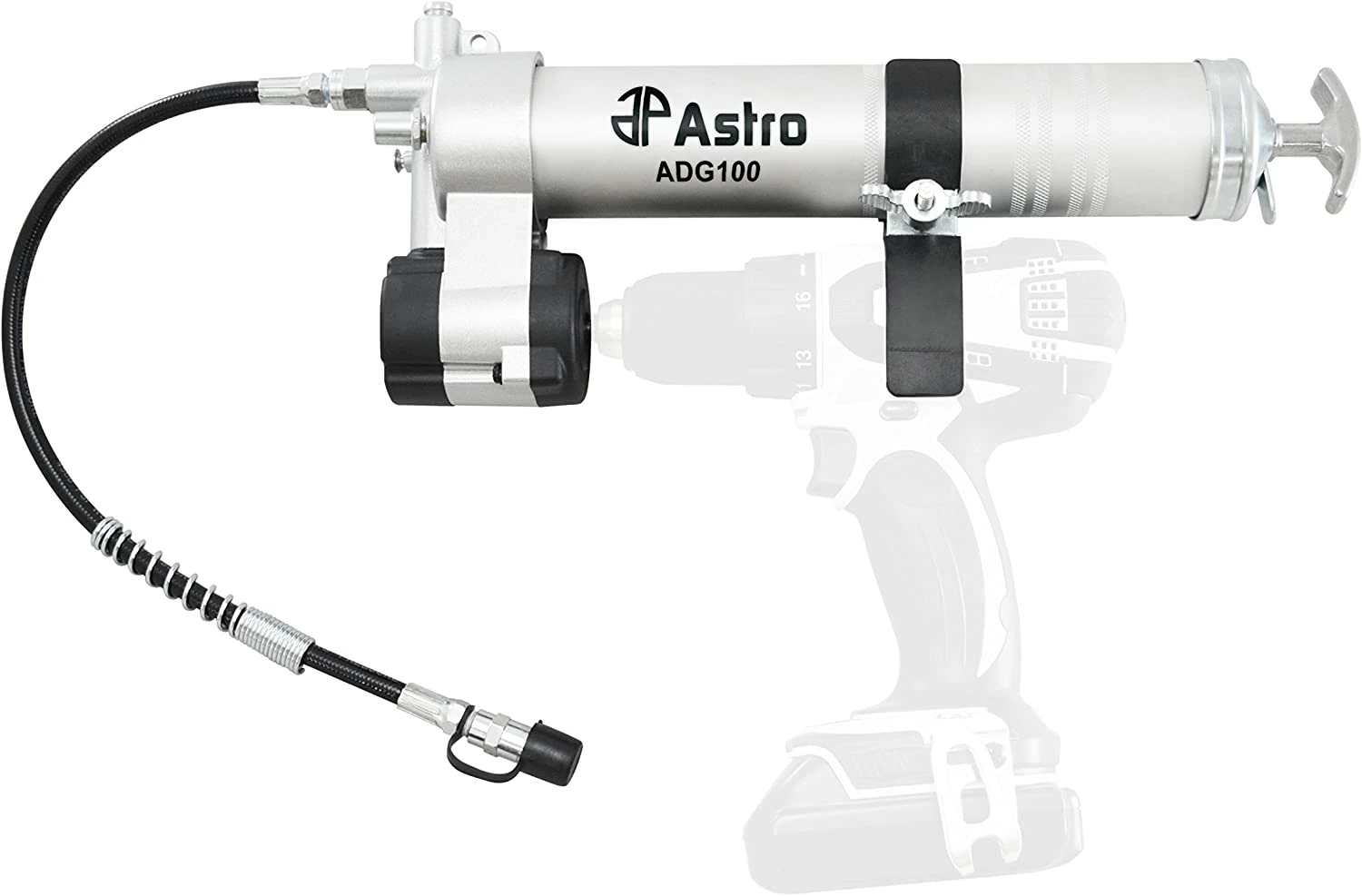 Lube And Fuel Tools Astro Pneumatics Grease Gun Drill Adapter 3 Lube And Fuel Tools Astro Pneumatics Grease Gun Drill Adapter