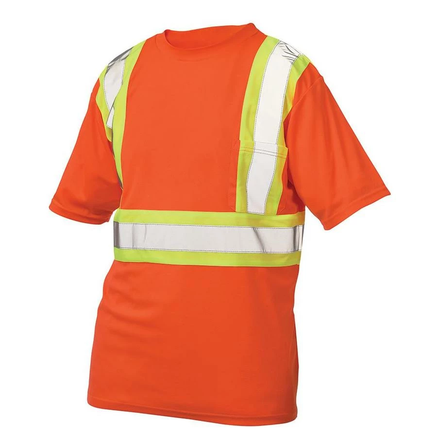 Rasco Birdseye Short Sleeve Hi Vis T-Shirt | S-4XL Hi-Vis Work Wear 4 Rasco Birdseye Short Sleeve Hi Vis T-Shirt | S-4XL Hi-Vis Work Wear