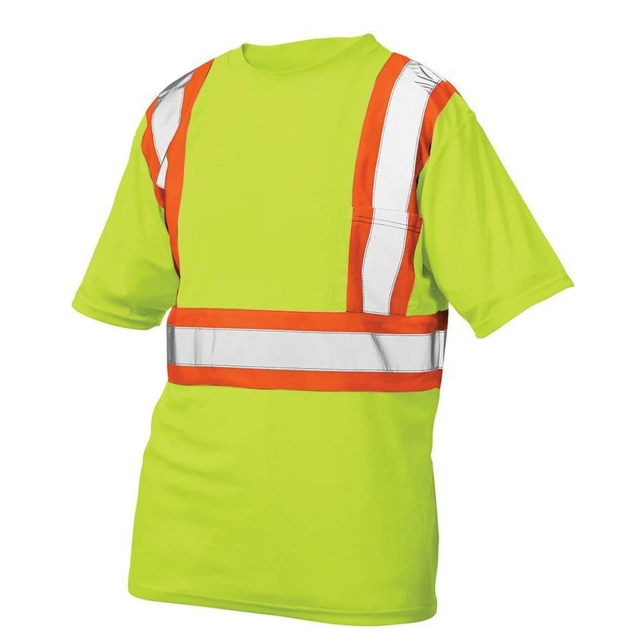 Rasco Birdseye Short Sleeve Hi Vis T-Shirt | S-4XL Hi-Vis Work Wear 5 Rasco Birdseye Short Sleeve Hi Vis T-Shirt | S-4XL Hi-Vis Work Wear