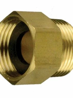 Greenline Brass Female Garden Hose To Male Pipe Coupler