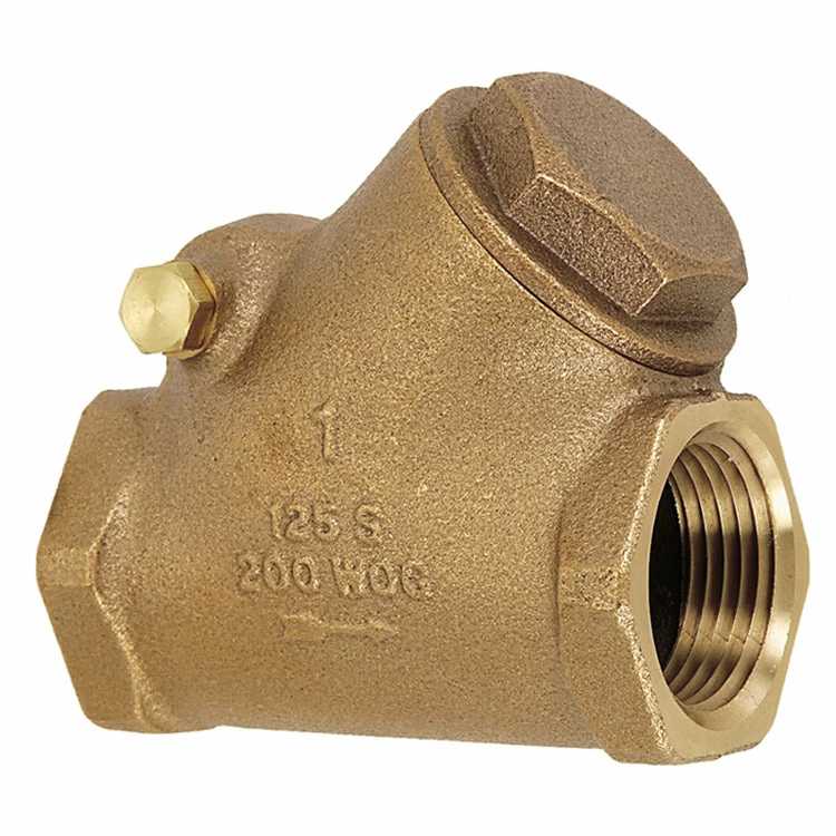 Greenline Bronze Swing Check Valves | 3/8" To 3" Female NPT Sizes Fittings And Valves 3 Greenline Bronze Swing Check Valves | 3/8" To 3" Female NPT Sizes Fittings And Valves