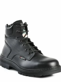 Cofra Leader 6" Black Leather Safety Boots | Sizes 6 - 13 6 Inch Safety Boots