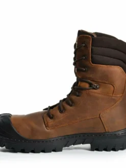 8 Inch Safety Boots Cofra Houston 8" Water Repellent Metal Free Nubuck Leather Work Boots | Sizes 7 - 13 9 8 Inch Safety Boots Cofra Houston 8
