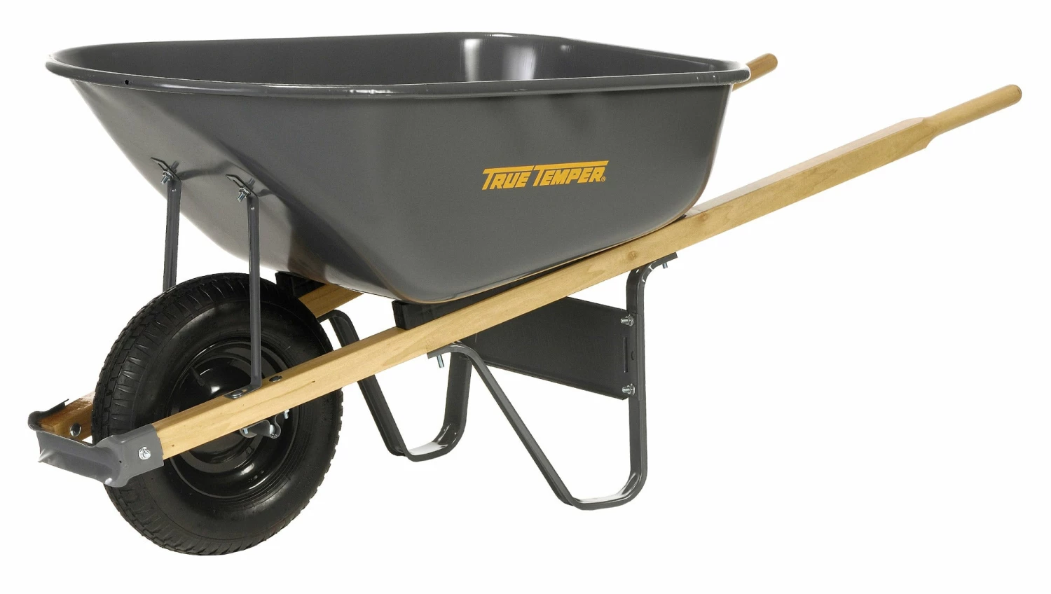 True Temper Contractor Wheelbarrow - 6 Cu Ft Landscaping Tools 3 True Temper Contractor Wheelbarrow - 6 Cu Ft Landscaping Tools
