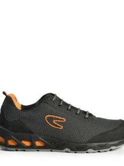 Cofra Indiana Work Shoe | Black & Orange | Sizes 7 - 14
