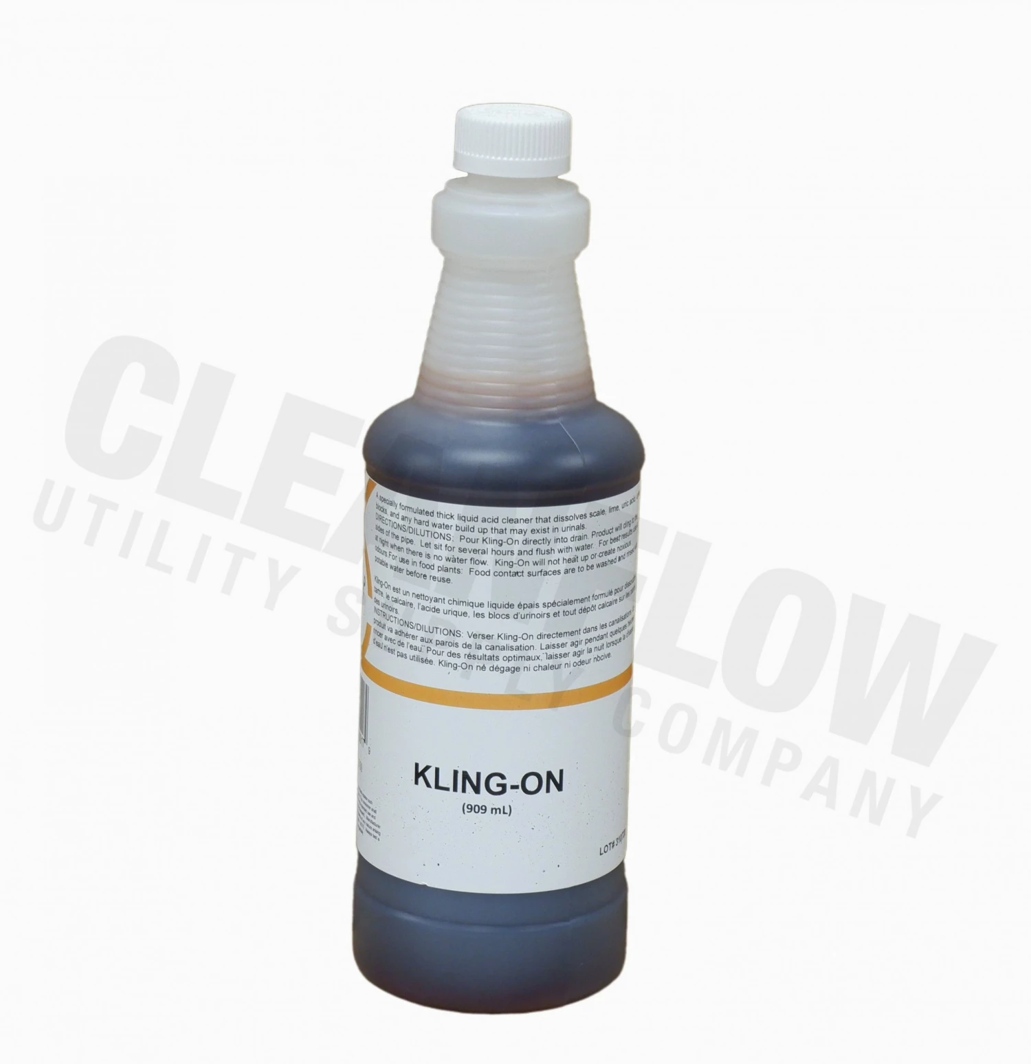 Cleaning Supplies Chemfax Kling-On Urinal Cleaner And Descaler - 909 Ml Bottle 3 Cleaning Supplies Chemfax Kling-On Urinal Cleaner And Descaler - 909 Ml Bottle