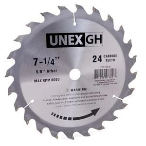 Unex Power Tool Accessories Carbide Tip Circular Saw Blades 3 Unex Power Tool Accessories Carbide Tip Circular Saw Blades