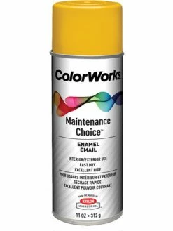 Waterworks Products Krylon® Industrial ColorWorks™ Maintenance Choice™ Enamel Aerosol 16 Waterworks Products Krylon® Industrial ColorWorks™ Maintenance Choice™ Enamel Aerosol