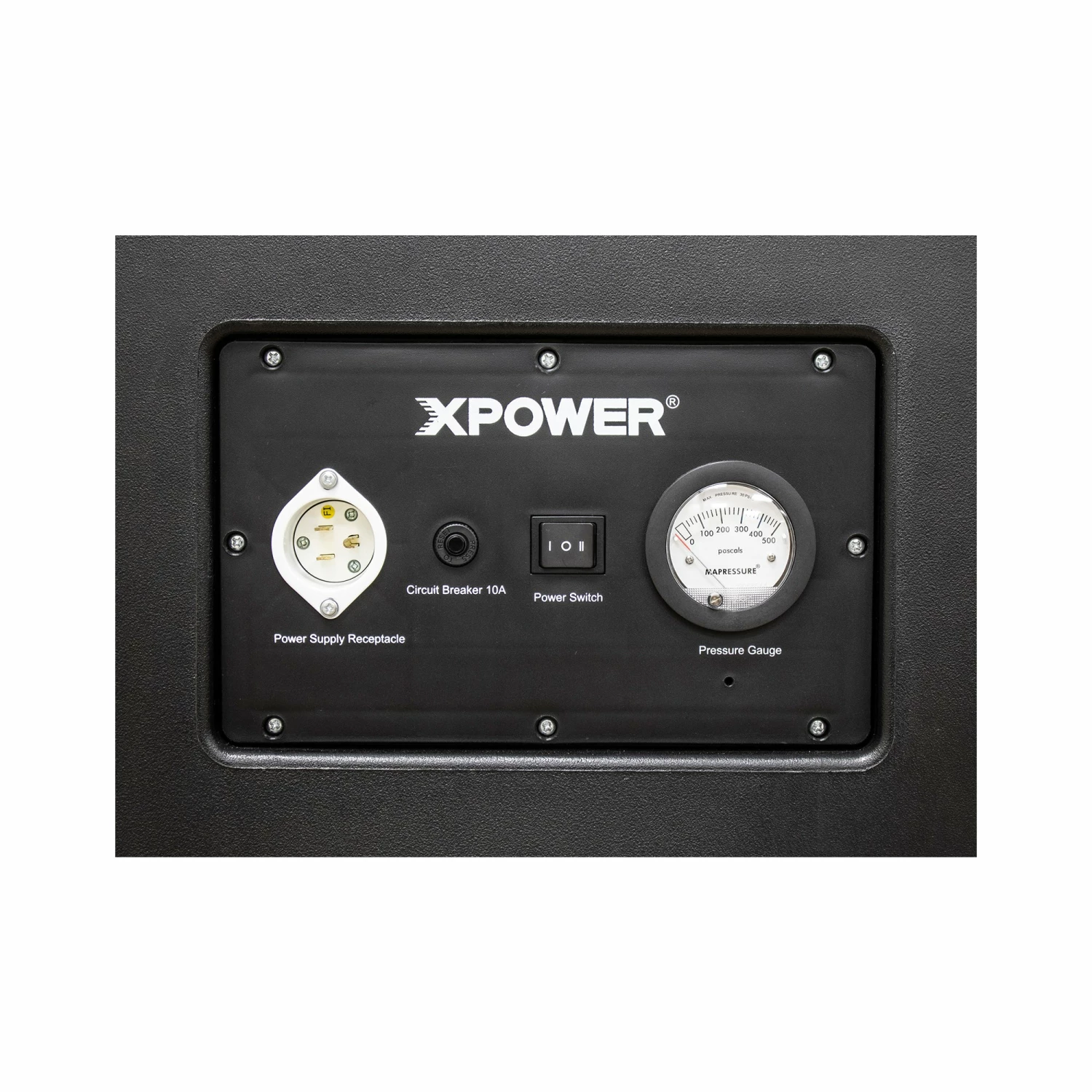 Xpower Canada Facility Equipment XPOWER Professional HEPA Air Scrubber - 1000/2000 CFM - 8.5A - 2-Speed 9 Xpower Canada Facility Equipment XPOWER Professional HEPA Air Scrubber - 1000/2000 CFM - 8.5A - 2-Speed
