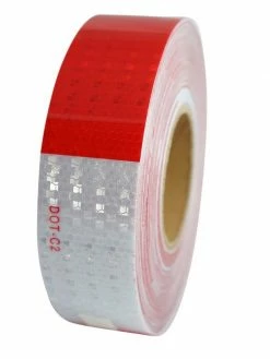 Unex Safety Supplies High Intensity Grade Conspicuity Tape | DOT-C2 Grade | 2" X 150' Rolls