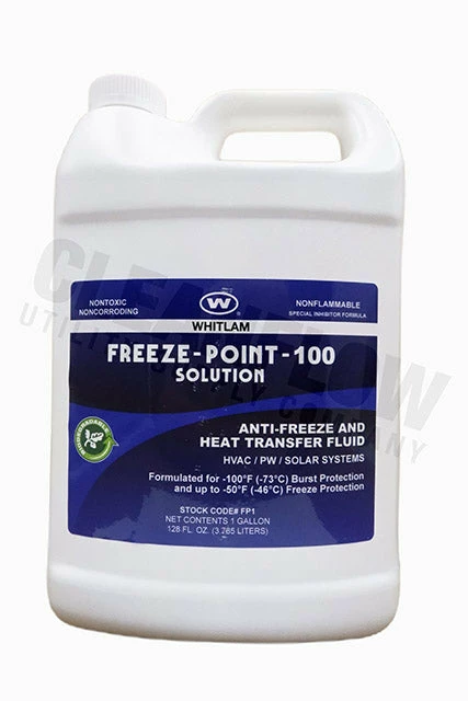 Water Treatment Chemicals Whitlam Freeze-Point Propylene Glycol Anti-Freeze Solution 4 Water Treatment Chemicals Whitlam Freeze-Point Propylene Glycol Anti-Freeze Solution
