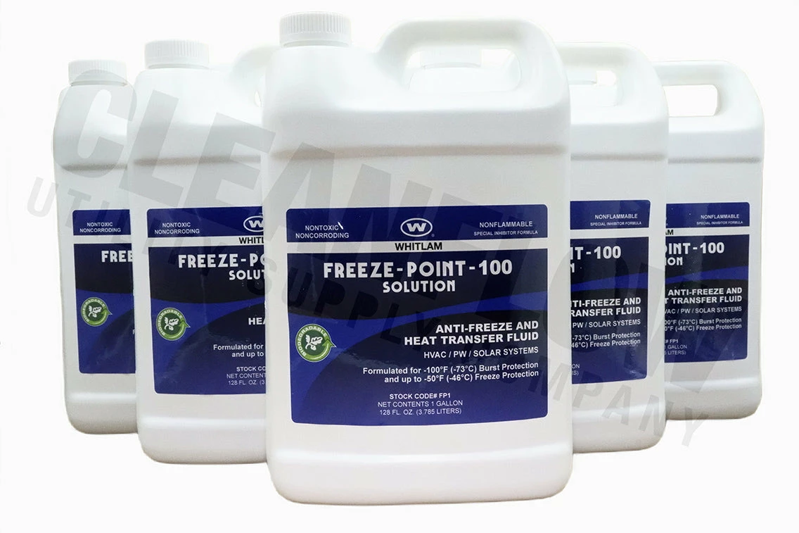 Water Treatment Chemicals Whitlam Freeze-Point Propylene Glycol Anti-Freeze Solution 5 Water Treatment Chemicals Whitlam Freeze-Point Propylene Glycol Anti-Freeze Solution
