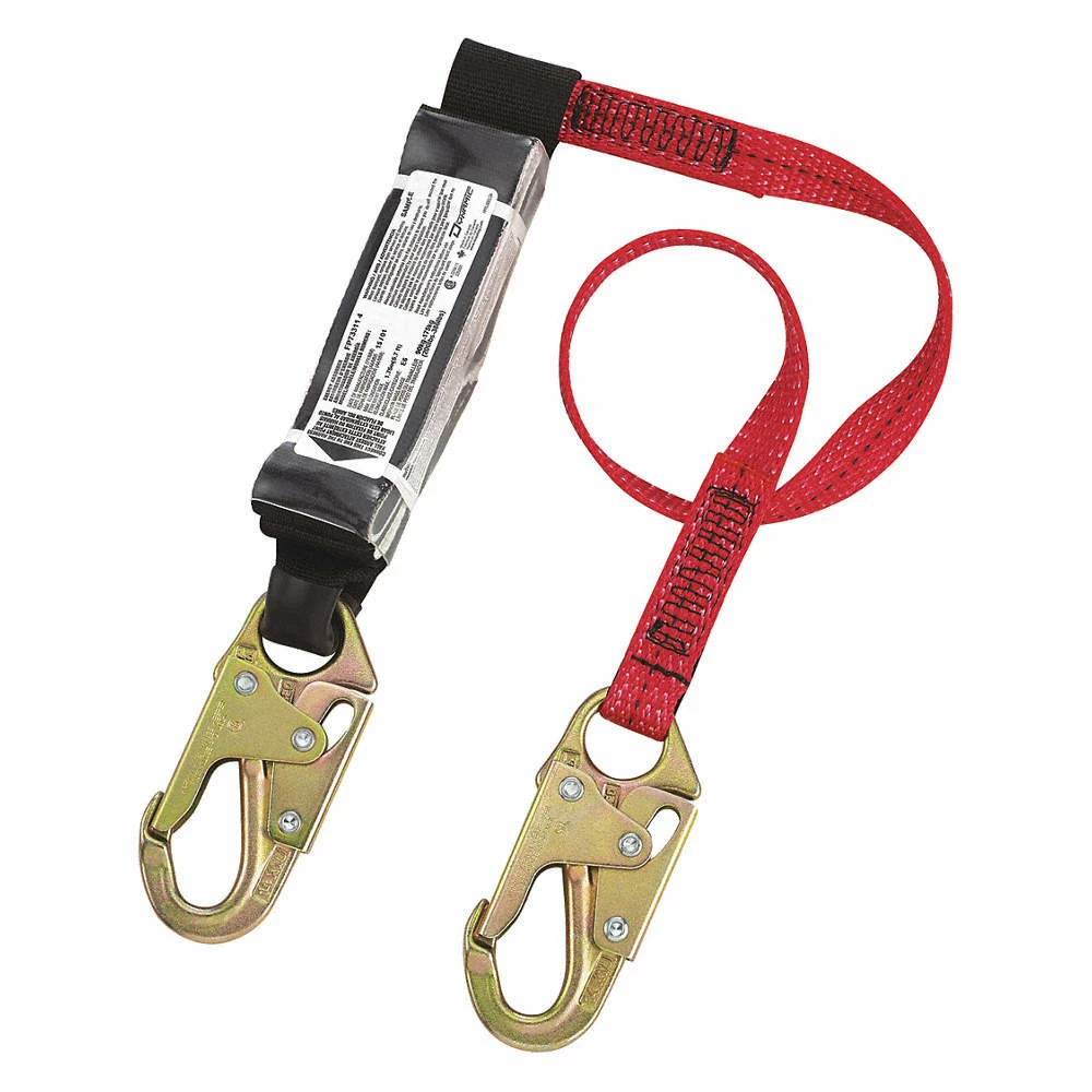 Dynamic Lanyard, Steel, 1" Strap Width Safety Equipment 3 Dynamic Lanyard, Steel, 1" Strap Width Safety Equipment