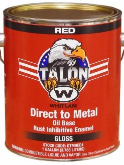 Whitlam TALON DTM Direct To Metal Industrial Enamel | 1 Gallon Waterworks Products