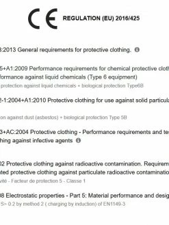 Degil Work Wear Deltatek® 5000 Disposable Coverall W/ Elastic Wrists, Ankles And Hood - 5-B / 6-B Type