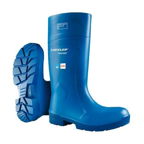 Rubber Work Boots Dunlop Purofort FoodPro Safety Rain Boots | Green | Sizes 6 - 16 12 Rubber Work Boots Dunlop Purofort FoodPro Safety Rain Boots | Green | Sizes 6 - 16