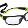 Dynamic Racer Soft Nose-Piece System Safety Glasses W/ Removable Retaining Strap | Green & Black Frame | Clear Lens 1 Dynamic Racer Soft Nose-Piece System Safety Glasses W/ Removable Retaining Strap | Green & Black Frame | Clear Lens