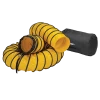 Ramfan ECKO Flex Reinforced Bagged Ducting - 8-In Diameter Safety Equipment 1 Ramfan ECKO Flex Reinforced Bagged Ducting - 8-In Diameter Safety Equipment