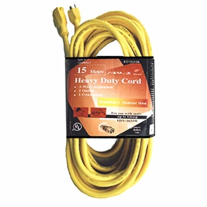 Unex Lighting Outdoor Extension Cords - 12 Gauge - 15A Rated - Single Outlet 3 Unex Lighting Outdoor Extension Cords - 12 Gauge - 15A Rated - Single Outlet