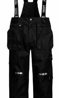Lyngsoe Rainwear Lyngsoe FOX7083 Breathable Rain Trouser | Black | Sizes XS - 5XL Work Wear