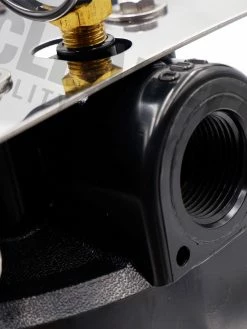 Waterite Commercial Water Filters And UV Parts DuPlex 4.5" OD Big Blue Water Filter Housing | 10"