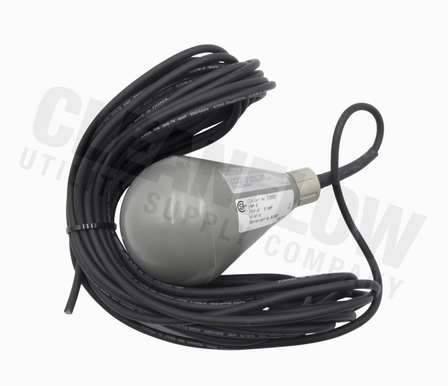 Flygt ENM-10 Non-Mercury Pump Control Float Switch | 20' | 40' | 65' Pump Accessories 3 Flygt ENM-10 Non-Mercury Pump Control Float Switch | 20' | 40' | 65' Pump Accessories