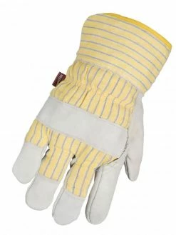 Horizon Foam/Fleece Lined Cotton Back Cowhide Winter Gloves | Pack Of 6 Pairs