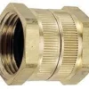 Greenline Brass Garden Hose Double Female Swivel Coupler 1 Greenline Brass Garden Hose Double Female Swivel Coupler