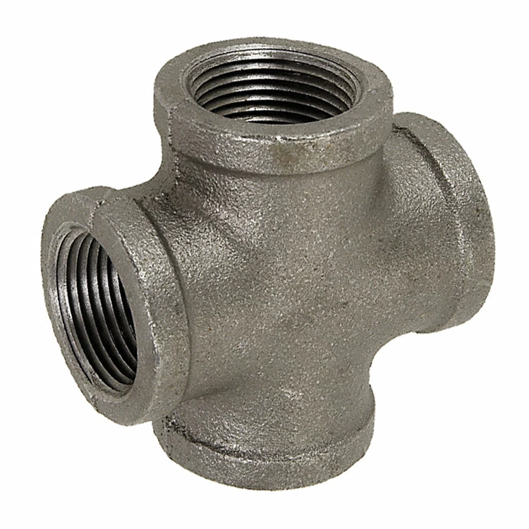 Greenline Black Pipe Cross | 1/4" NPT To 4" NPT Sizes 3 Greenline Black Pipe Cross | 1/4" NPT To 4" NPT Sizes