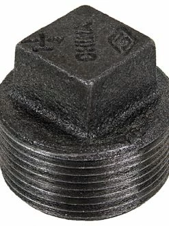 Greenline Black Pipe Plug | 1/8" NPT To 6" NPT Sizes