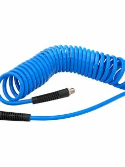 Greenline Polyurethane Recoil Air Hose Assemblies - Male NPT Ends