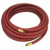 Greenline Air Tools 3/8" Red Rubber Air Hose Assemblies | 3/8" MPT Fittings