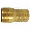Greenline Brass Combination Hose Nipple | Insert X MPT Hose And Fittings 1 Greenline Brass Combination Hose Nipple | Insert X MPT Hose And Fittings