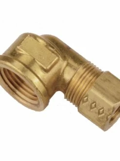 Greenline Brass Compression 90° Female Pipe Connector Elbow