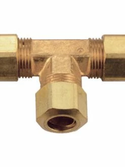 Greenline Brass Compression Union Tee