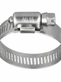 Greenline Hose And Fittings All Stainless Steel Hose Clamps W/ 1/2" Band | Gear Clamp Style | 10 Pack