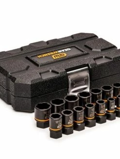 Hand Tools GEARWRENCH Bolt Biter™ Impact Extraction Socket Set - 1/4" And 3/8" Drive - 15 Piece